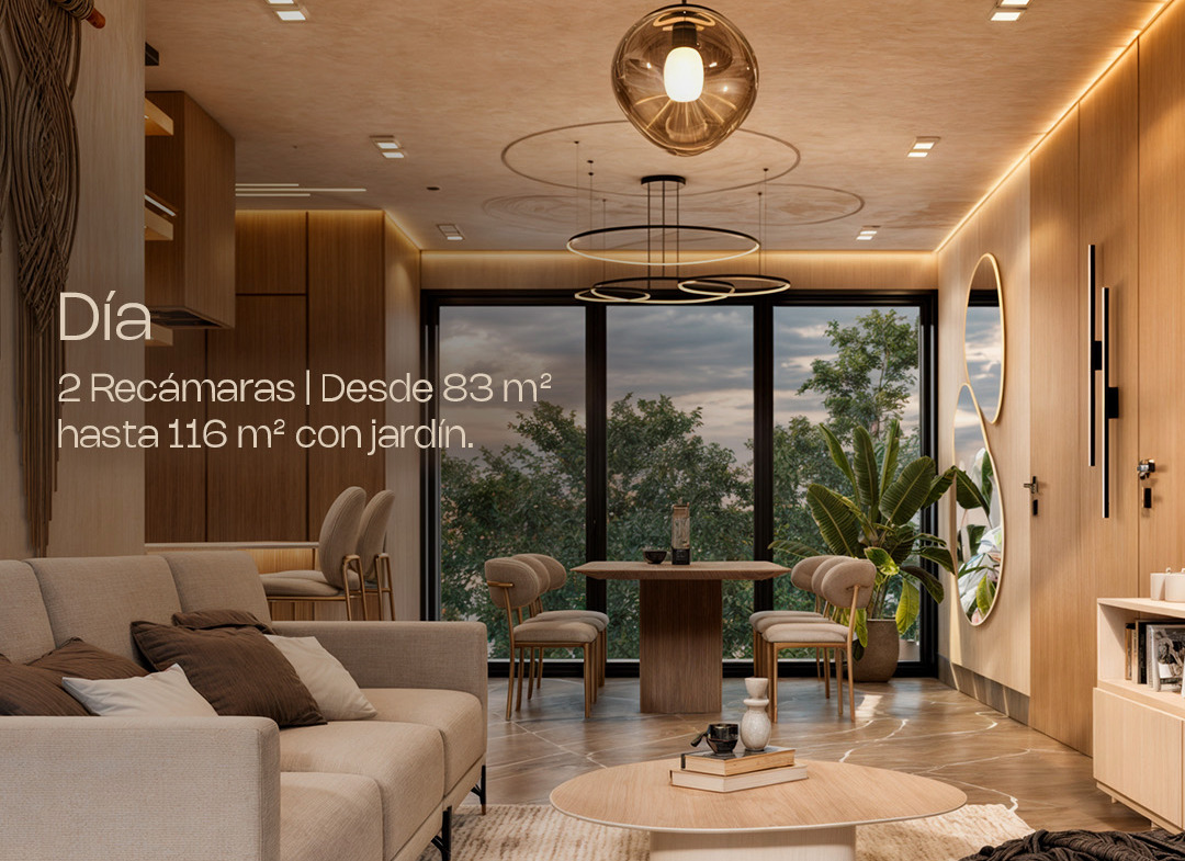 Haya Living departamentos dentro de Arbolada en Cancun