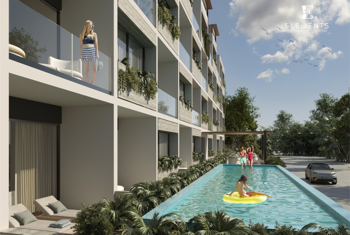 Departamentos en venta en Elements Residencial Arbolada Cancún