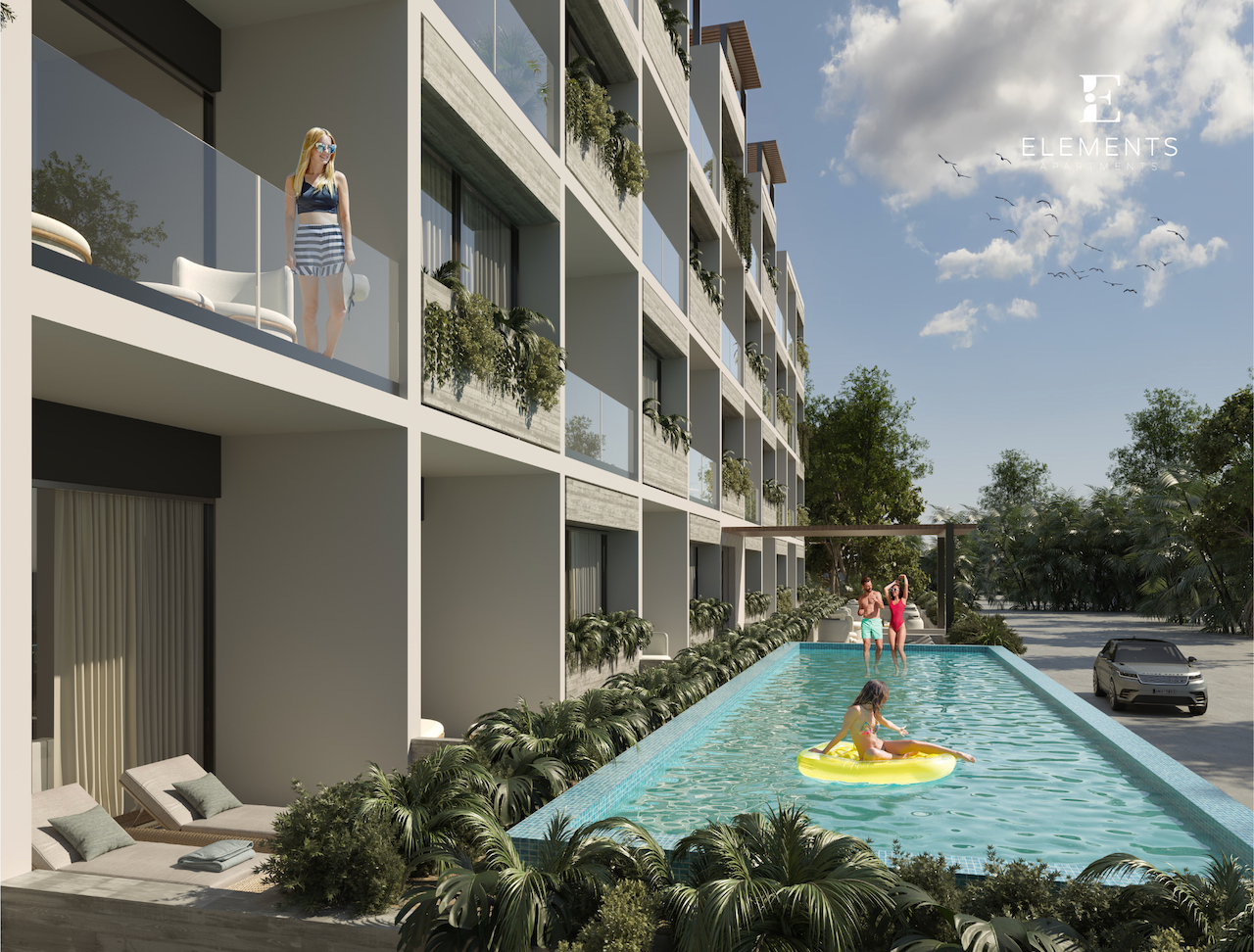 Departamentos en venta en Elements Residencial Arbolada Cancún
