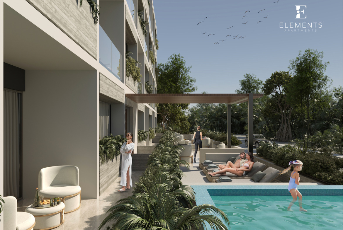 Departamentos en venta en Elements Residencial Arbolada Cancún