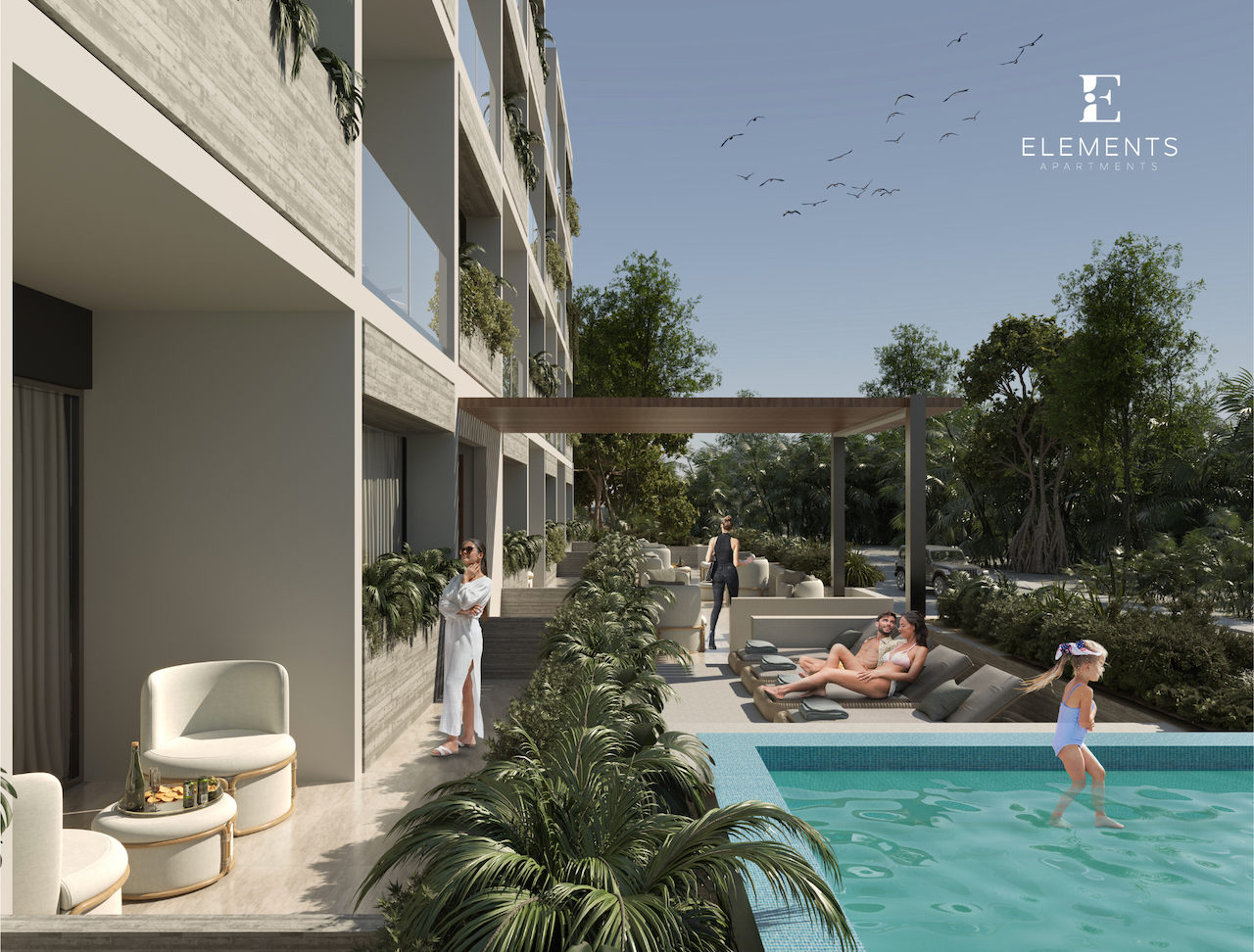 Departamentos en venta en Elements Residencial Arbolada Cancún