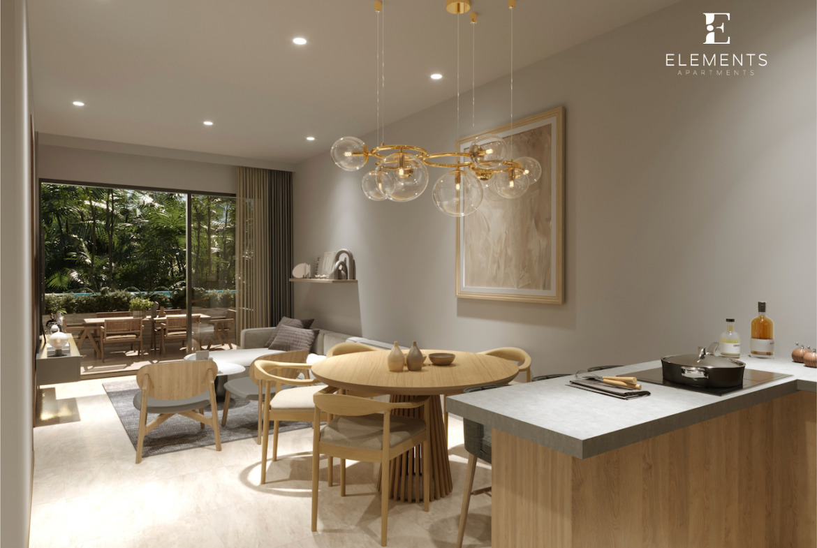 Departamentos en venta en Elements Residencial Arbolada Cancún