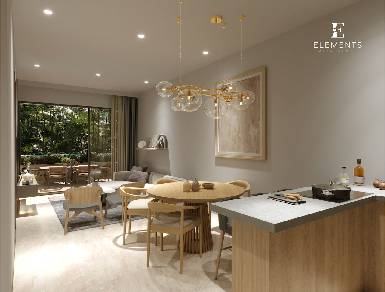 Departamentos en venta en Elements Residencial Arbolada Cancún