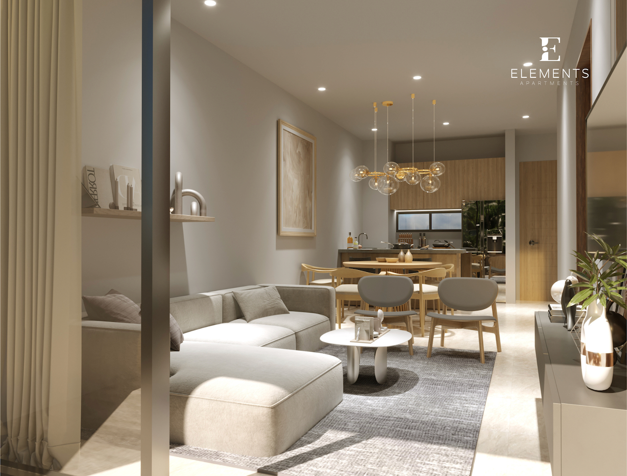 Departamentos en venta en Elements Residencial Arbolada Cancún