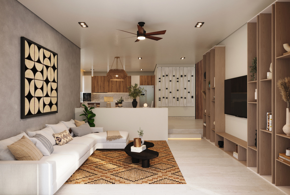 Villas de lujo frente al mar en venta en Playa Paraíso Riviera Maya