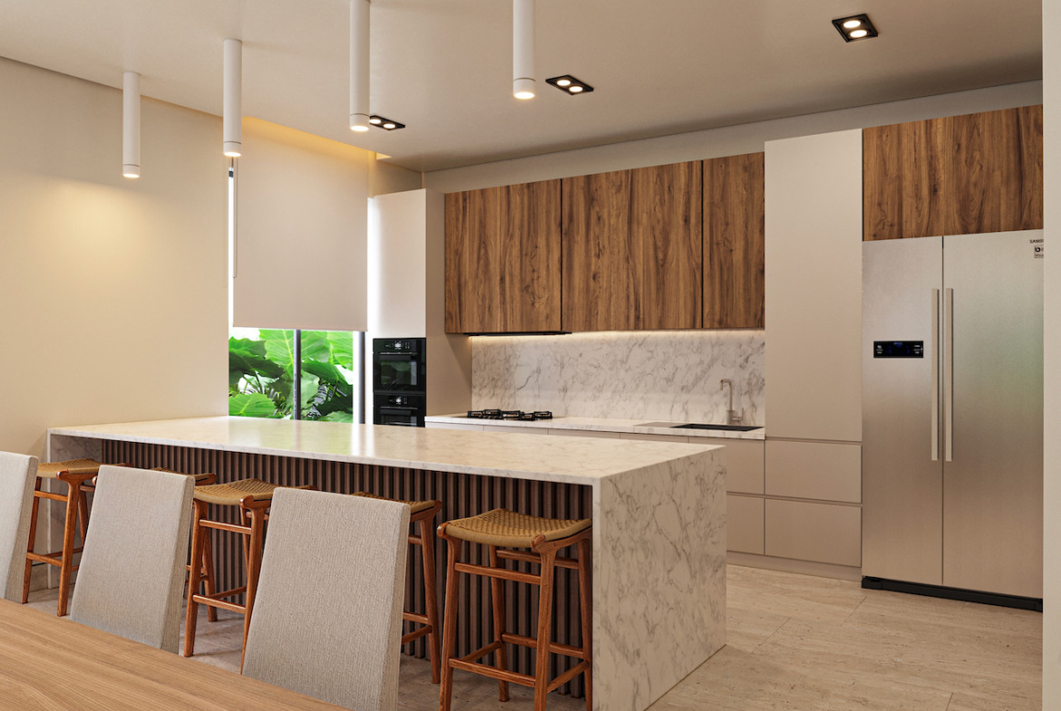 Villas de lujo frente al mar en venta en Playa Paraíso Riviera Maya