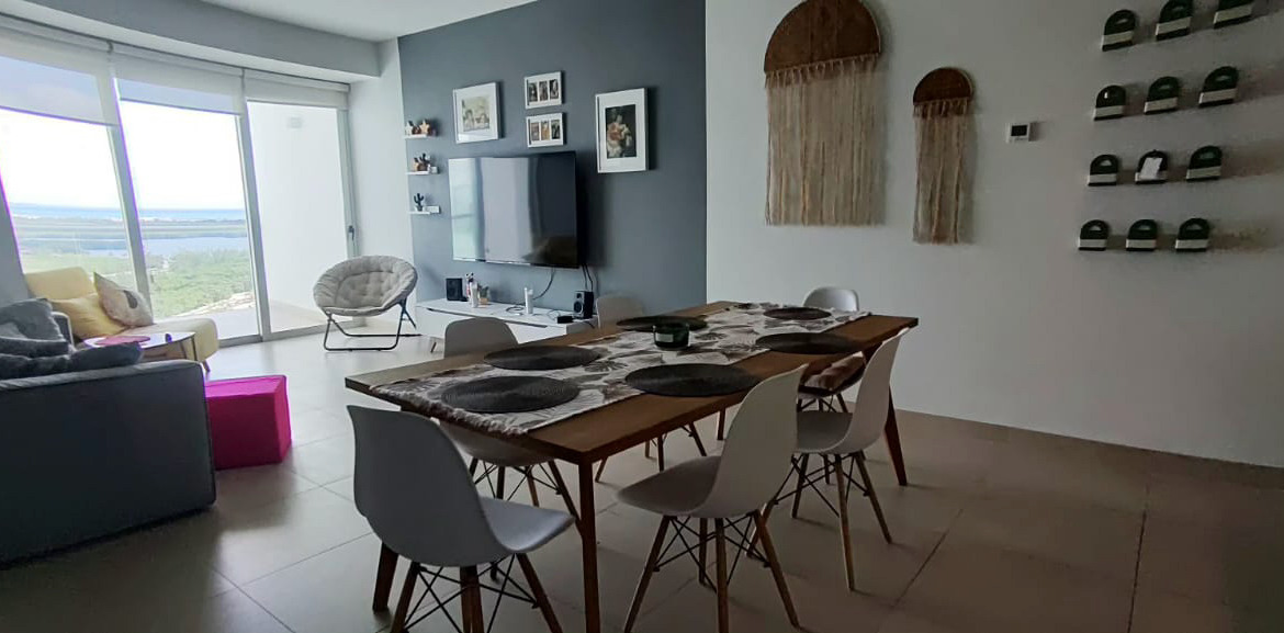 departamento amueblado en renta Cancún Torre Buenos Aires