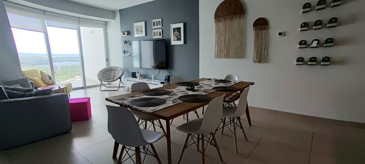 departamento amueblado en renta Cancún Torre Buenos Aires
