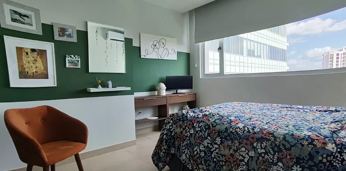 departamento amueblado en renta Cancún Torre Buenos Aires