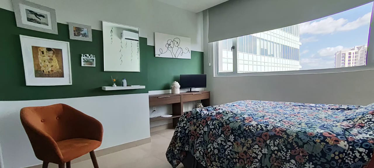 departamento amueblado en renta Cancún Torre Buenos Aires