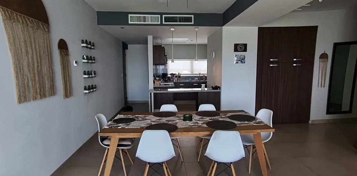 departamento amueblado en renta Cancún Torre Buenos Aires