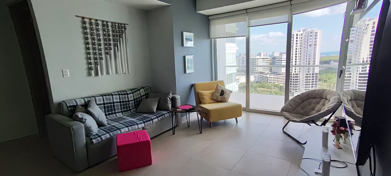 departamento amueblado en renta Cancún Torre Buenos Aires