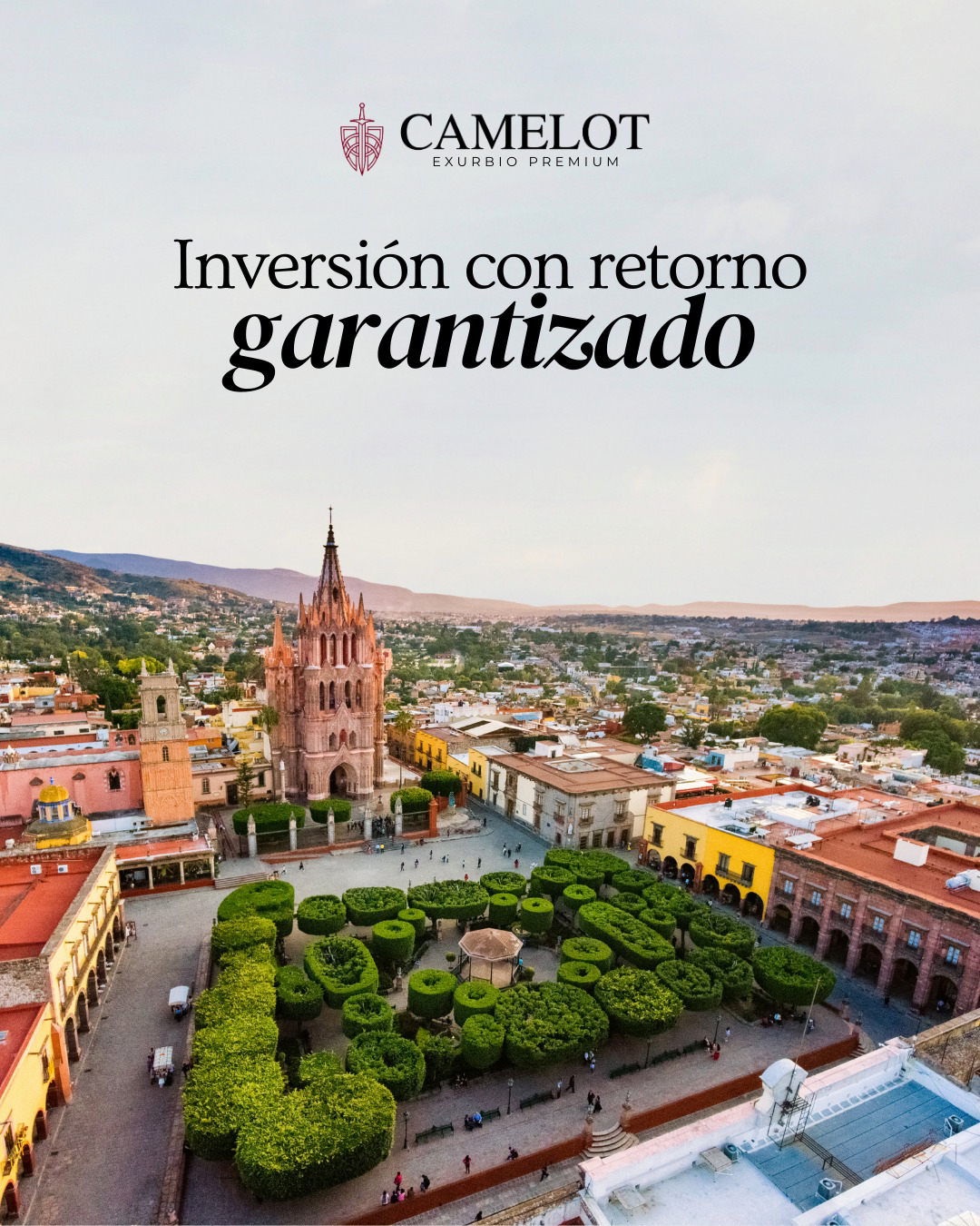 Lotes Residenciales Camelot en San Miguel de Allende