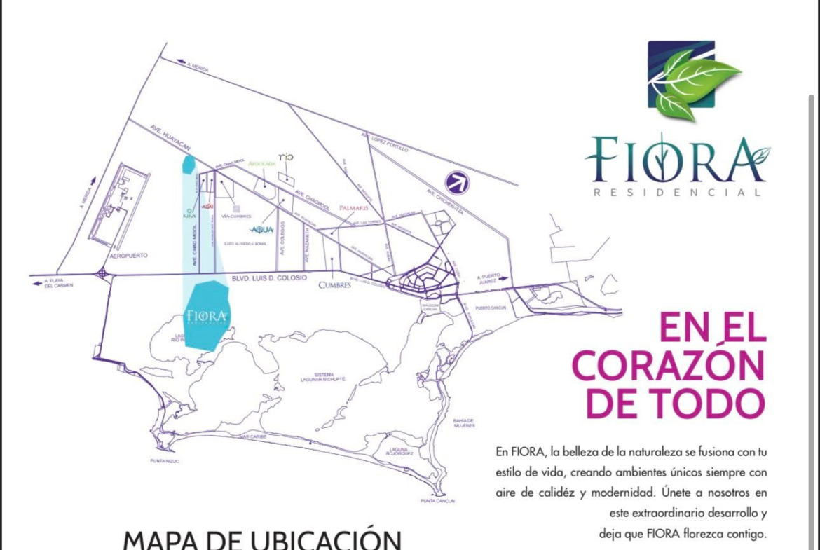 Fiora Residencial en Cancun