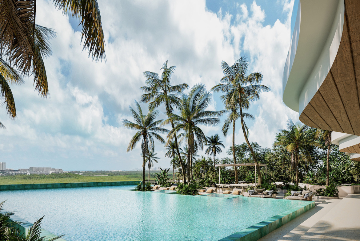 departamentos Puerto Cancún lujo