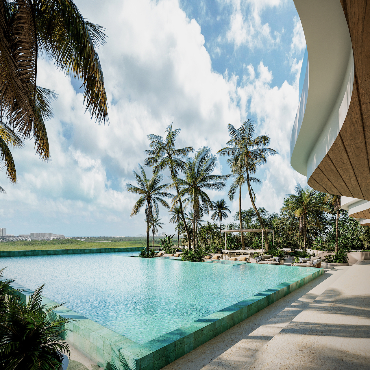 departamentos Puerto Cancún lujo