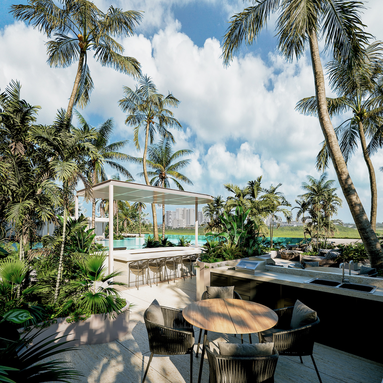 departamentos Puerto Cancún lujo