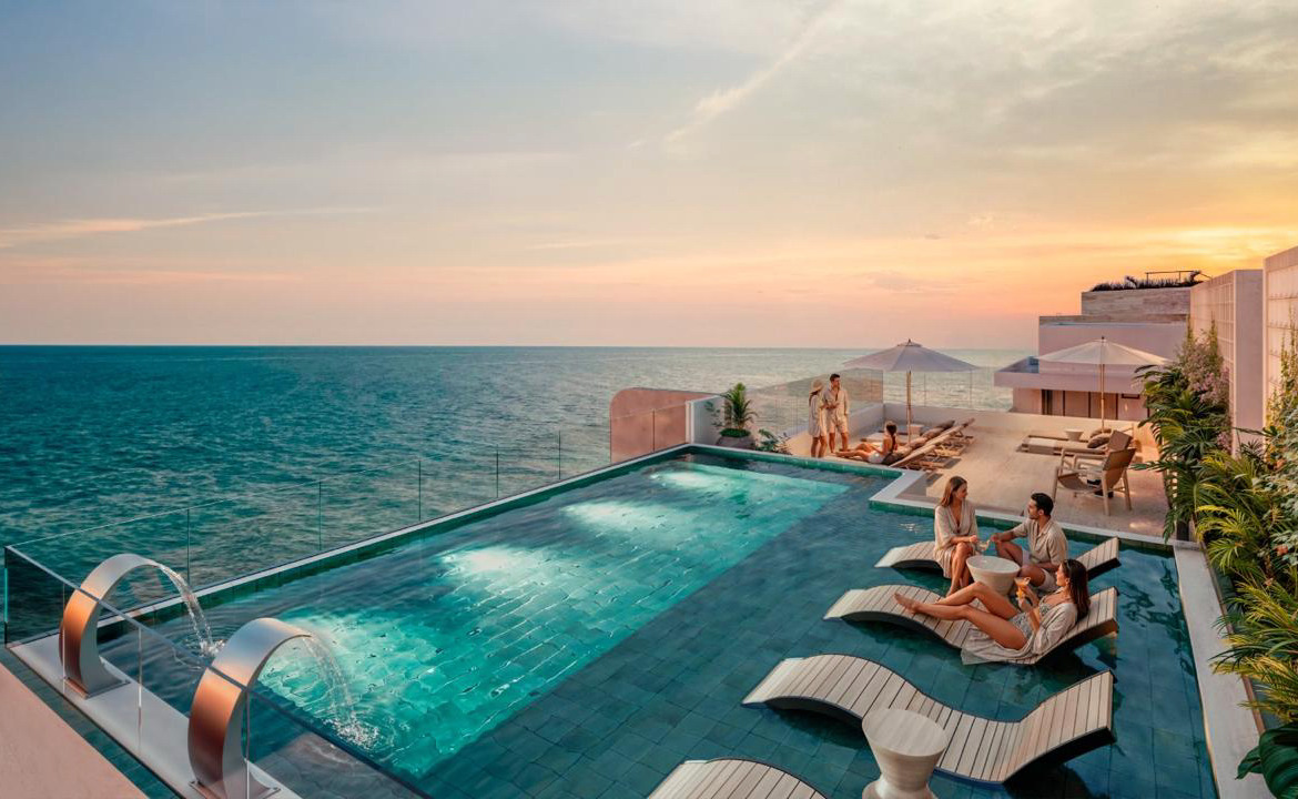 Departamentos Puerto Morelos frente mar