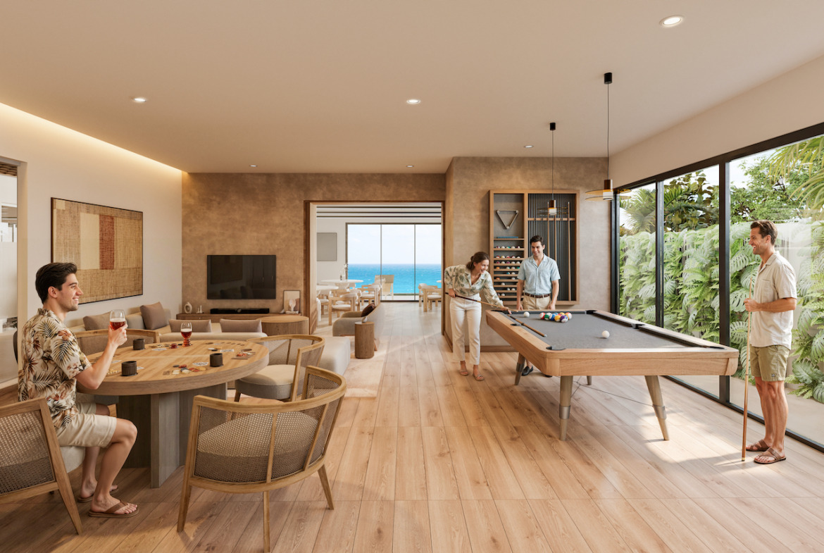 Departamentos Puerto Morelos frente mar