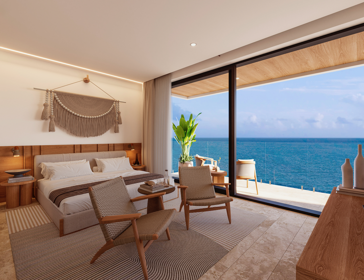 Departamentos Puerto Morelos frente mar