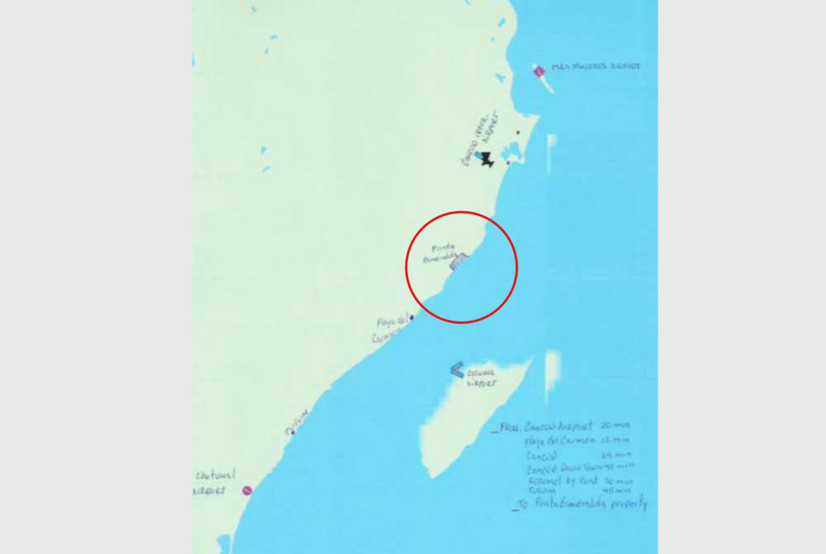 Terreno hotelero Riviera Maya