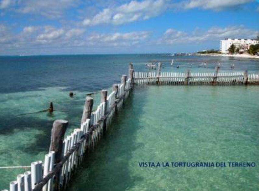 Terreno hotelero en Isla Mujeres frente de playa con 24,000 m² y alta densidad para desarrollo turístico.