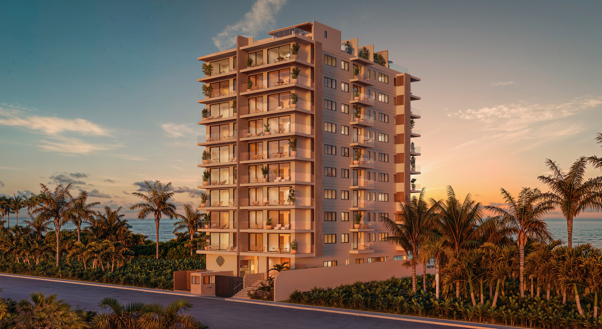 Departamentos Puerto Morelos frente mar