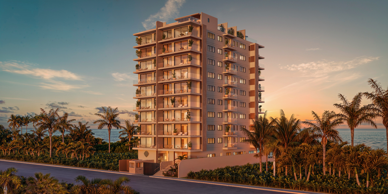 Departamentos Puerto Morelos frente mar