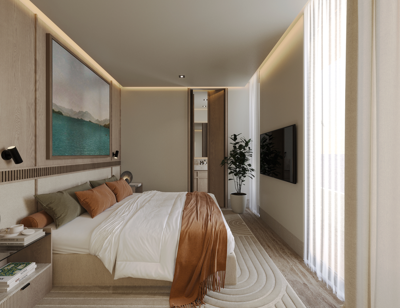 Recamara de residencia en Cielo by Casan Cancún