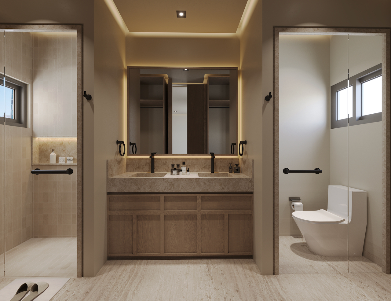 Bano completo de residencia en Cielo by Casan Cancún