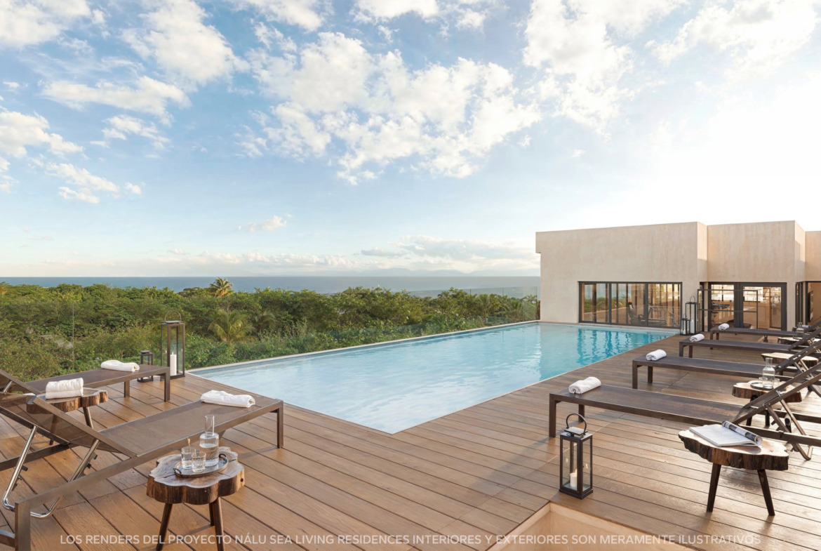 Nalu Sea Living Residences Puerto Morelos Infinity pool