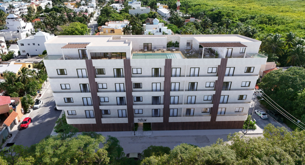 Nalu Sea Living Residences Puerto Morelos Fachada