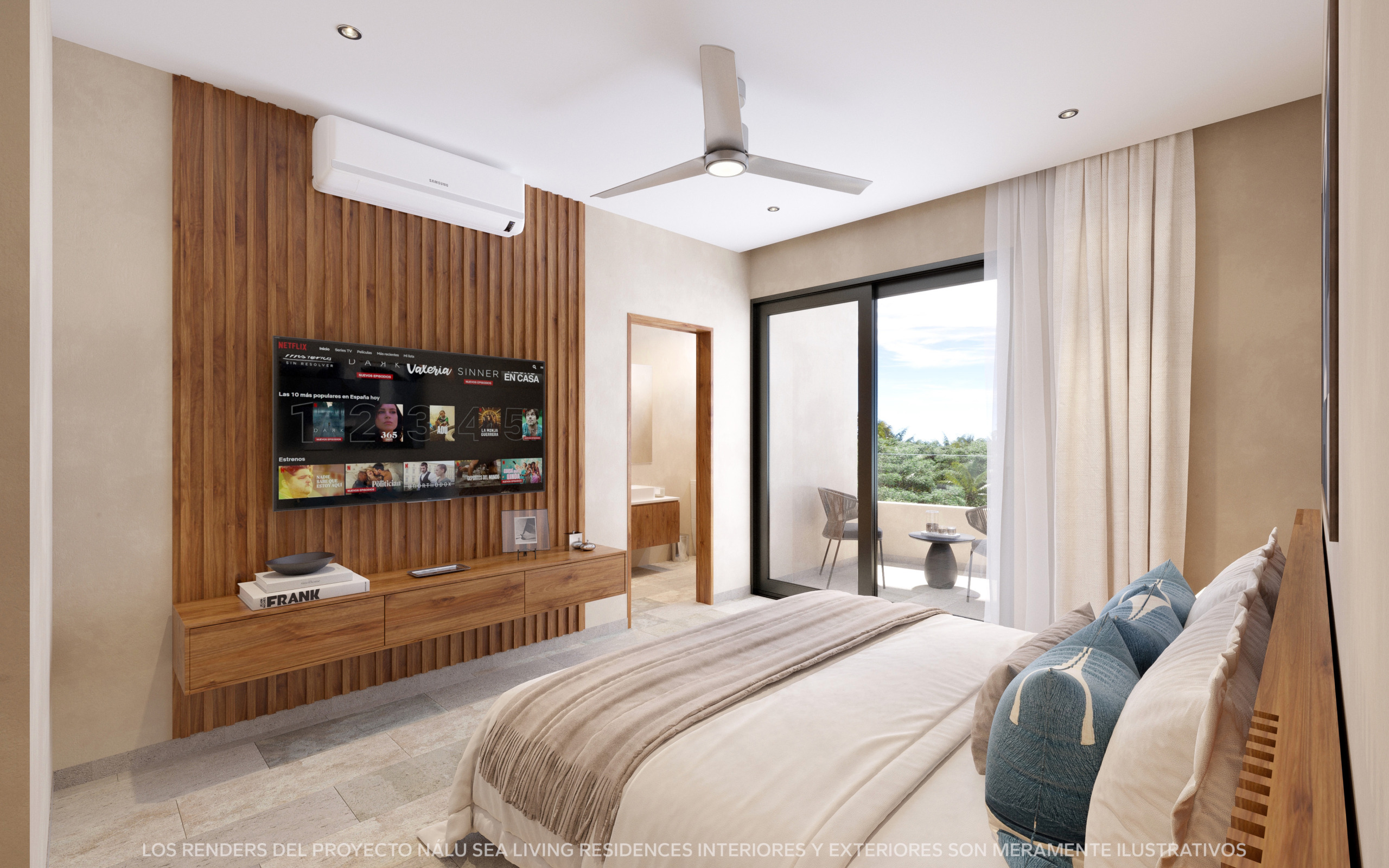 Nalu Sea Living Residences Puerto Morelos Recamara