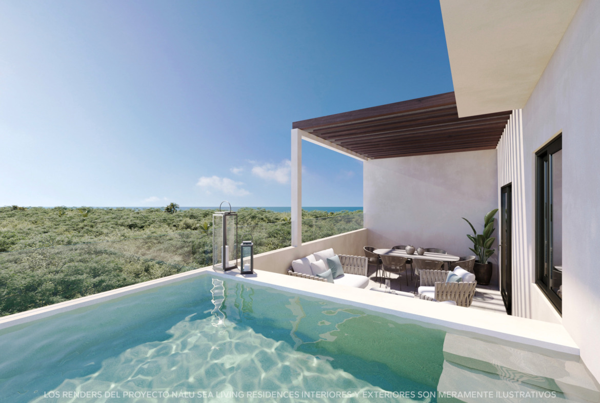 Nalu Sea Living Residences Puerto Morelos Rooftop